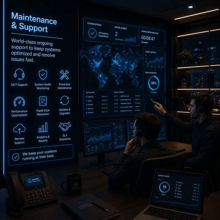 Maintenance & Support